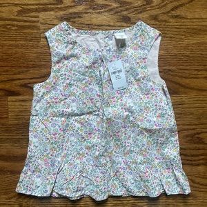 🆕🌸Gap size 4 flower top with tags attached, new🌸🆕